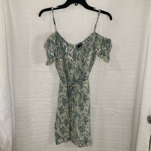 Sequin Mermaid Mini Dress